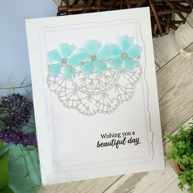 Moonstone Dies - Distressed Doily