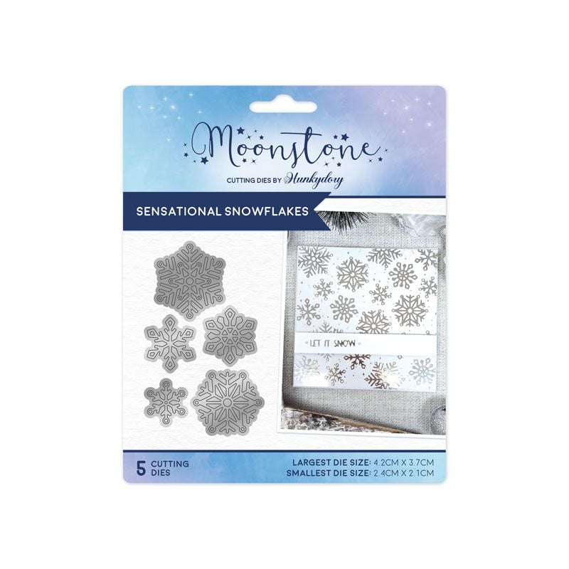 Moonstone Dies - Sensational Snowflakes