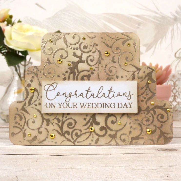 Luxury Shaped Card Blanks & Envelopes - Cake