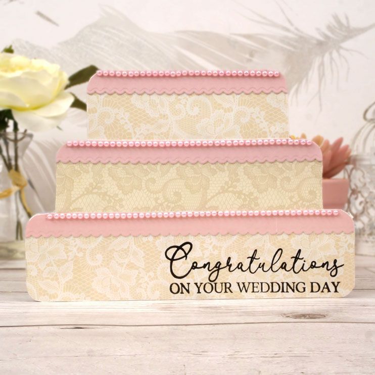 Luxury Shaped Card Blanks & Envelopes - Cake