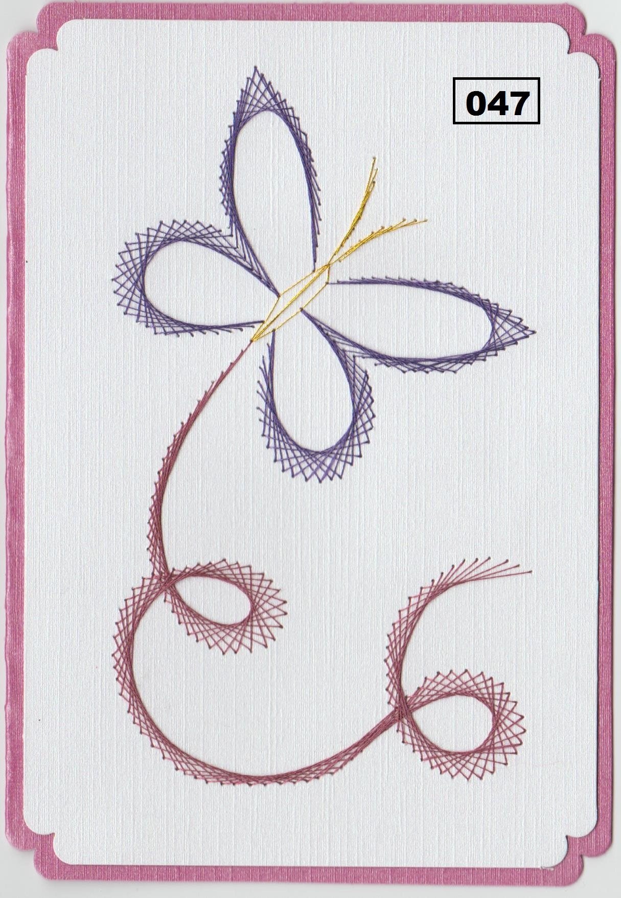 Laura's Design Digital Embroidery Pattern - Floating Butterfly