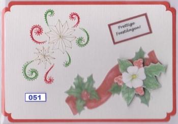 Laura's Design Digital Embroidery Pattern - Christmas Flowers