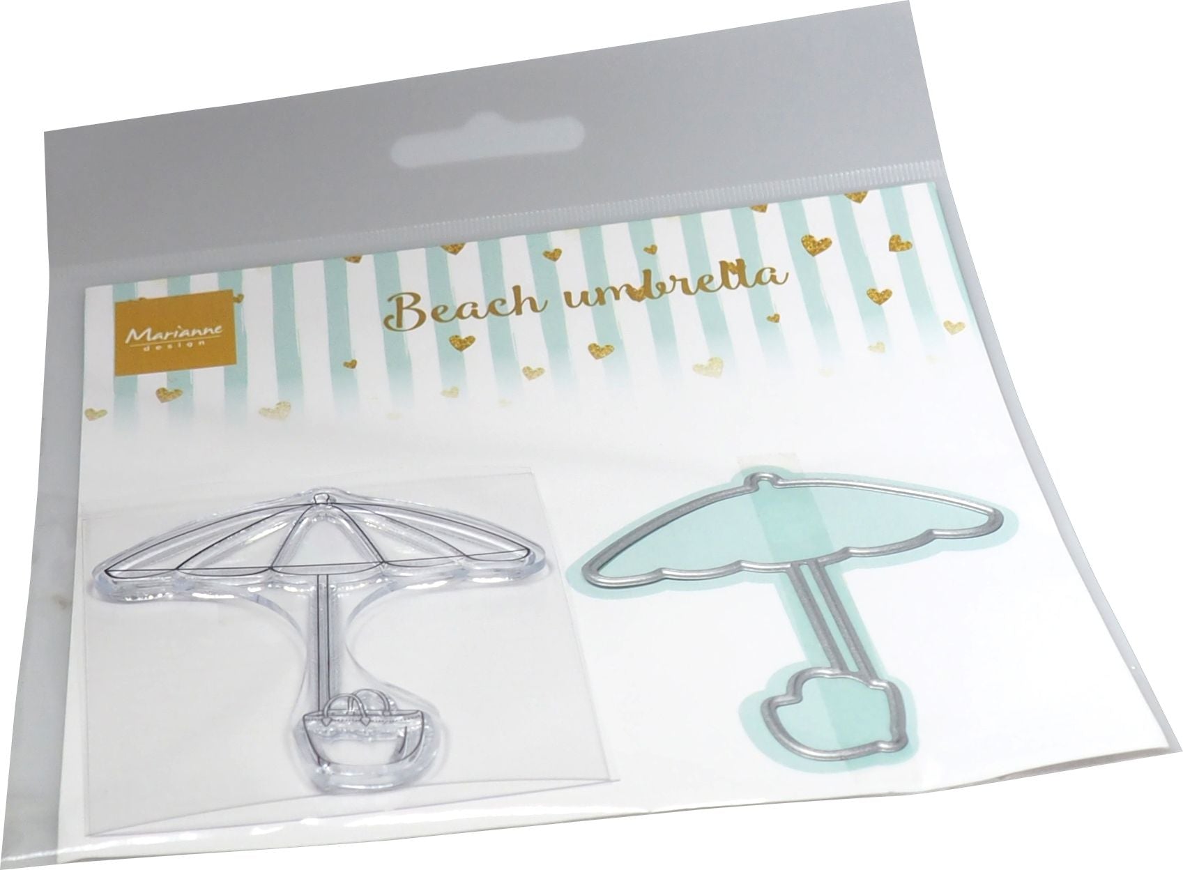 Marianne Design Stamp & Die Set - Beach Umbrella